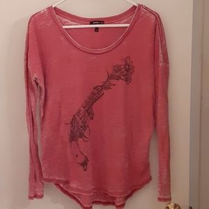 Distressed o'Neil long sleeve